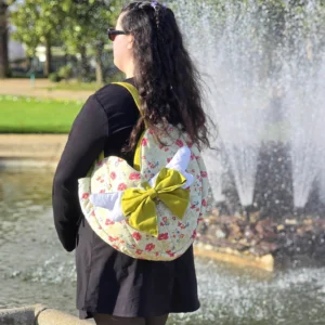 Sac à Main Cœur Ailé – Une Création Nijichou, Fait Main en Bretagne